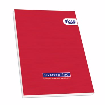 SKAG ΜΠΛΟΚ ΚΟΛΛΗΤΟ ΟΡΘΙΟ ΚΑΡΡΕ Α4 50Φ