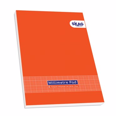 SKAG ΜΠΛΟΚ ΚΟΛΛΗΤΟ ΟΡΘΙΟ ΜΙΛΙΜΕΤΡΕ Α4 50Φ