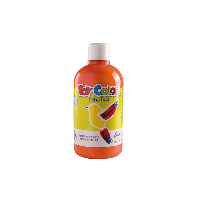 TOY COLOR TEMPERA 500ml S/WASH. ORANGE