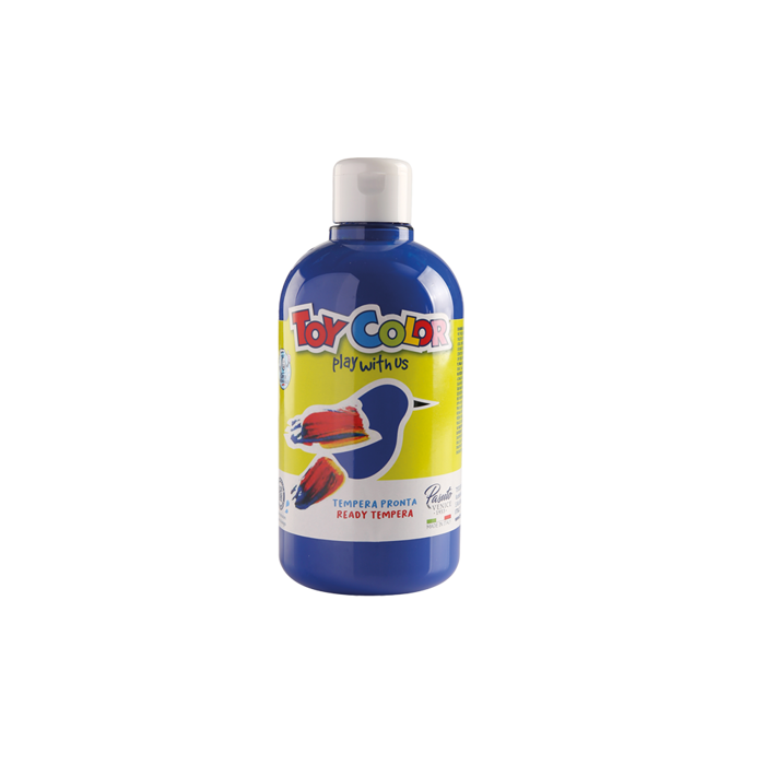 TOY COLOR TEMPERA 500ml S/WASH. COB.BLUE