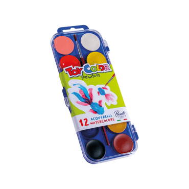 TOY COLOR ΝΕΡΟΧΡΩΜΑΤΑ 12ΧΡ.