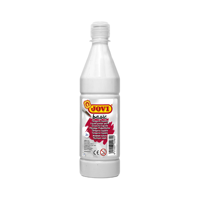 JOVI TEMPERA 500ml BASIC WHITE