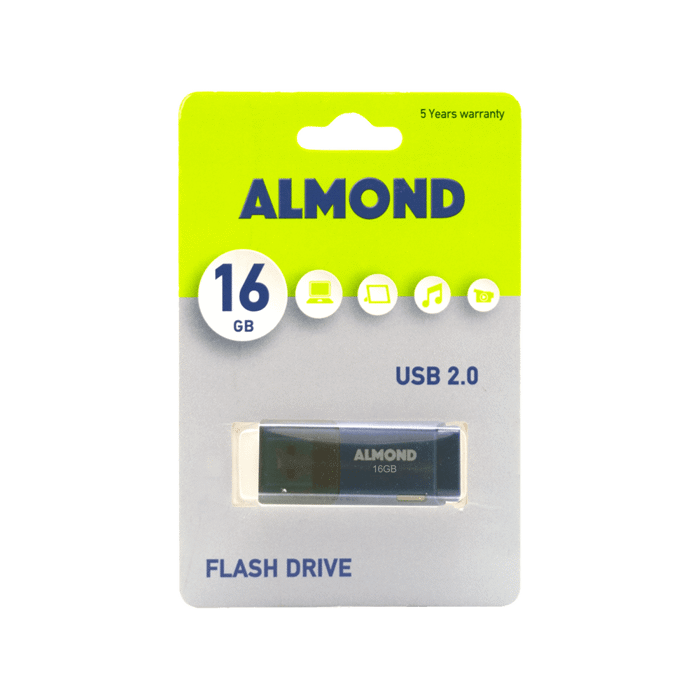 ALMOND FLASH DRIVE USB 16GB PRIME MPLE
