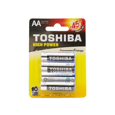 TOSHIBA ΜΠΑΤΑΡΙΕΣ LR 06 (AA) ALKALΙΝΕ