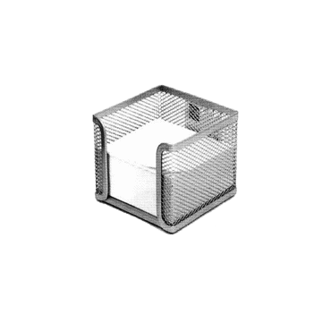 METRON ΚΥΒΟΣ ΚΕΝΟΣ ΜΕΤΑΛΛΙΚΟΣ 9.5x9.5x8cm  ΑΣΗΜΙ