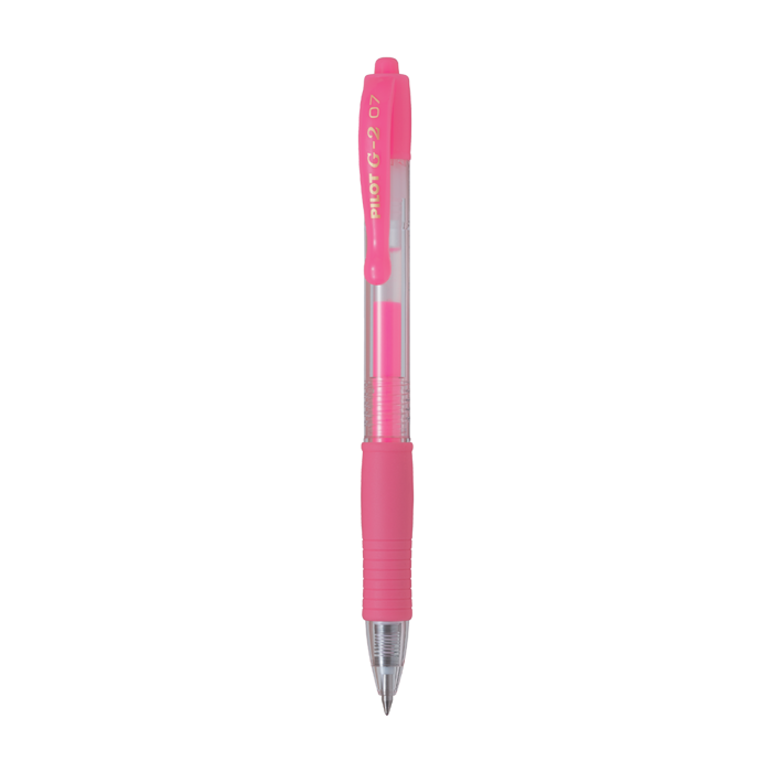 PILOT STuLO G-2 0.7 NEON ROZ