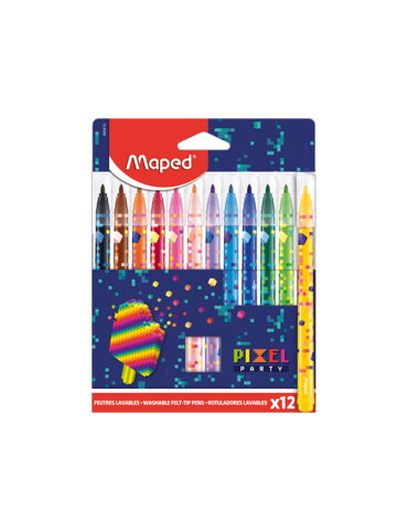 ΜΑΡΚΑΔΟΡΟΙ MAPED PIXEL X 12 TMX