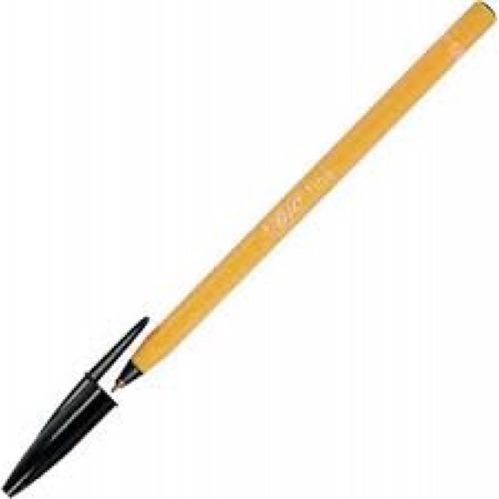 Stulo Diarkeias BIC Orange Fine 0.8 mm Mavro