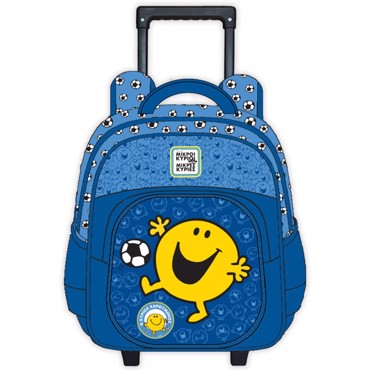 Τσάντα Τρόλευ Νηπίου Μικροί Κύριοι - Ο Κύριος Χαρούμενος