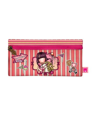 Santoro Gorjuss 2022 Fairground Μικρή Κασετίνα με Τσέπη “Carousel” 