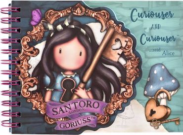 Santoro Σημειωματάριο Σπιράλ Curiosity