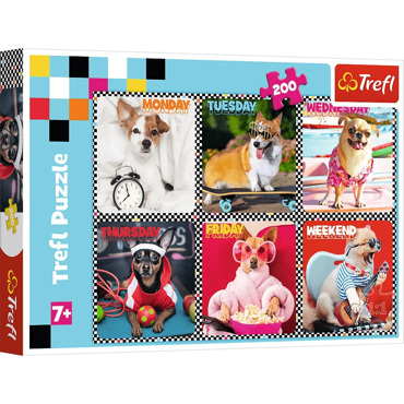 ΠΑΖΛ TREFL 200PCS HAPPY DOGS