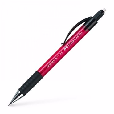 Μηχανικό Μολύβι Faber Castell Grip Matic 0.5mm Κόκκινο