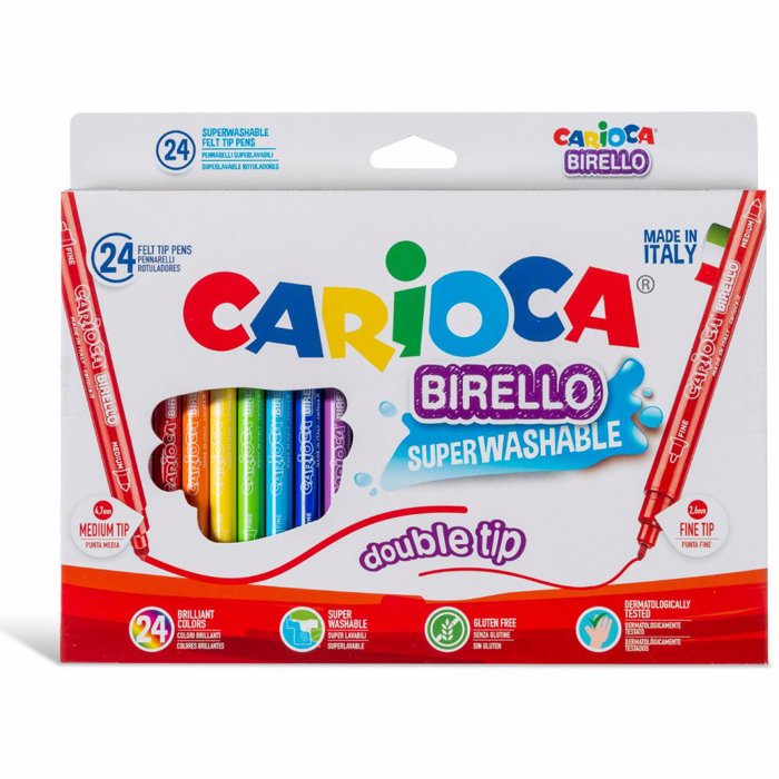 CARIOCA MARKADOROI 24 XROMATA DIPLI MuTI BIRELLO 24 TEMAXIA