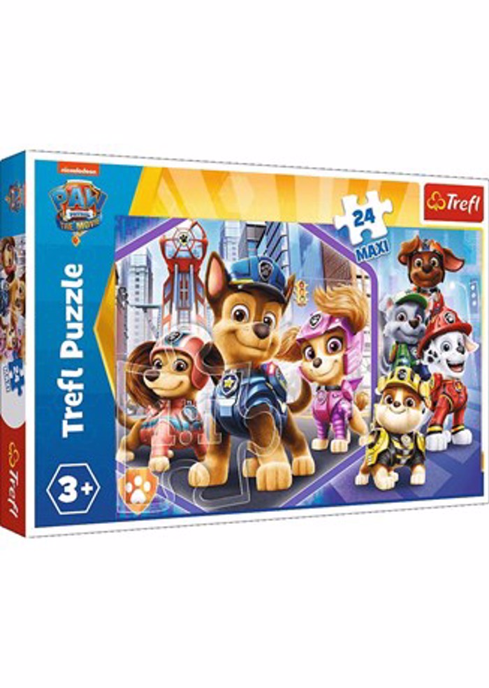 PAZL TREFL MAXI 24PCS PAW PATROL HEROES