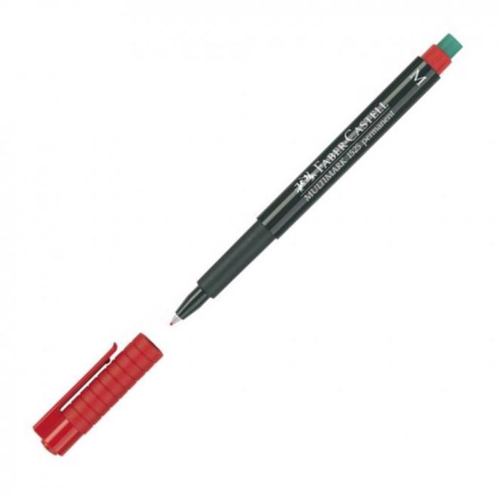 Markadoros Faber-Castell Multimark 1525 M Anexitilos Kokkino