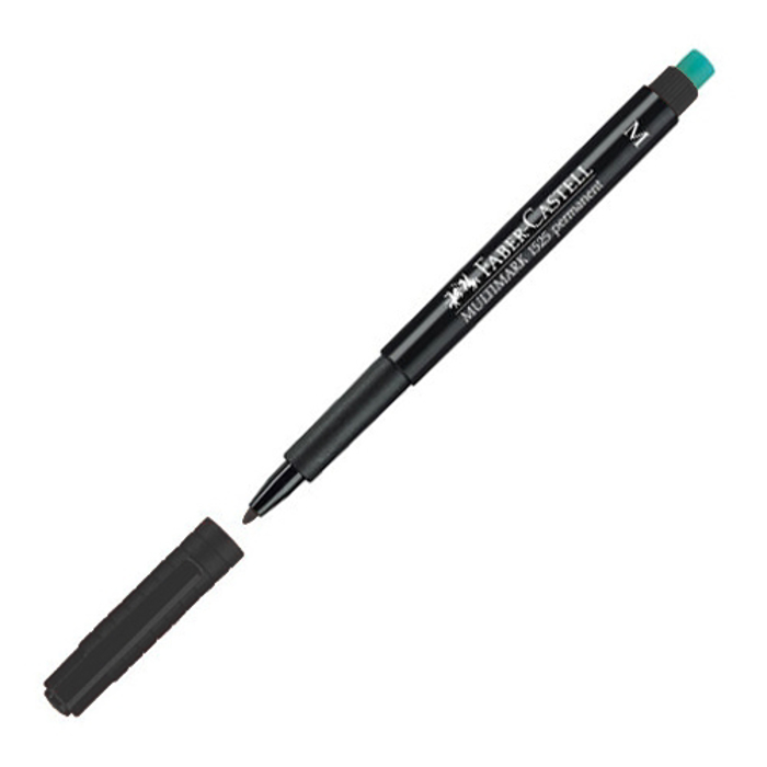 Markadoros Faber-Castell Multimark 1525 M Anexitilos Mavro