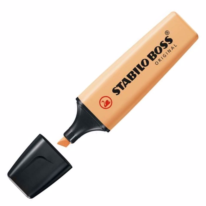 Markadoros upogammisis Stabilo Boss Pastel Portokali (Pastel Pale Orange)