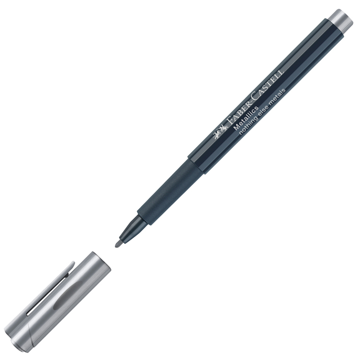 Markadoros Metallikos Anexitilos Faber Castell Metallics Asimi