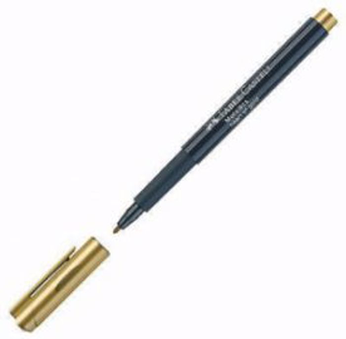 Markadoros Metallikos Anexitilos Faber Castell Metallics Xalkinos