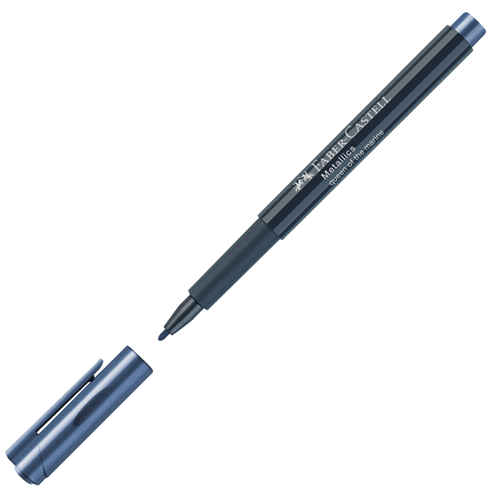 Markadoros Metallikos Anexitilos Faber Castell Metallics Queen Of The Marine