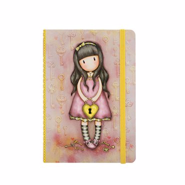 Σημειωματάριο με λάστιχο Santoro gorjuss The secret