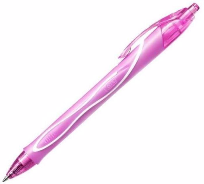 Bic Stulo Gel-ocity Quick Dry 0.7mm Roz