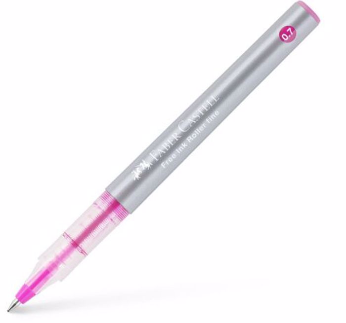 Stulo ugis Melanis 0.7mm Faber Castell Roz