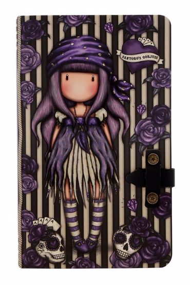 Santoro gorjuss Σημειωματάριο με λουράκι - Sea Nixie 