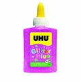 UHU Glitter Glue Xrusokolla 90ml Roz