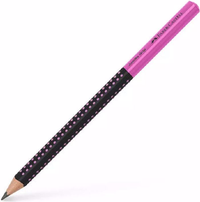 Molubi Dixromo Jumbo Grip Mavro/ Roz Faber Castell