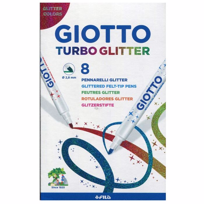 Markadoroi Giotto turbo glitter 8tem.
