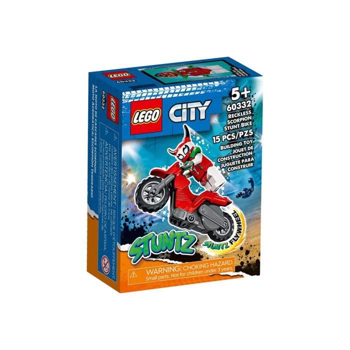 Lego City Reckless Scorpion Stunt Bike