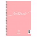 SPIRAL NOTEBOOK 17X25/180sel. 3th