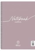 SPIRAL NOTEBOOK NATURA 17X25/120sel. 2th