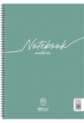 SPIRAL NOTEBOOK NATURA 17X25/240sel. 4th