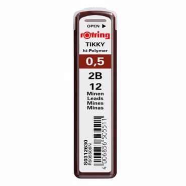 Μύτες Για Μηχανικό Μολύβι Rotring 0.5mm 2B