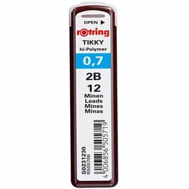 Μύτες Για Μηχανικό Μολύβι Rotring 0.7mm 2B