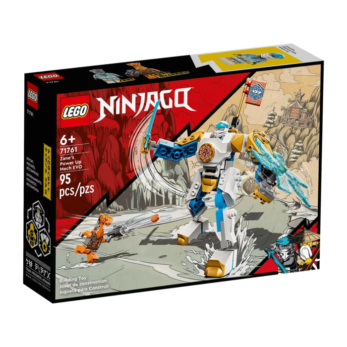 Lego Ninjago Zane’s Power Up Mech EVO (EVO Rompotiki Stoli Enisxusis Tou Zein)