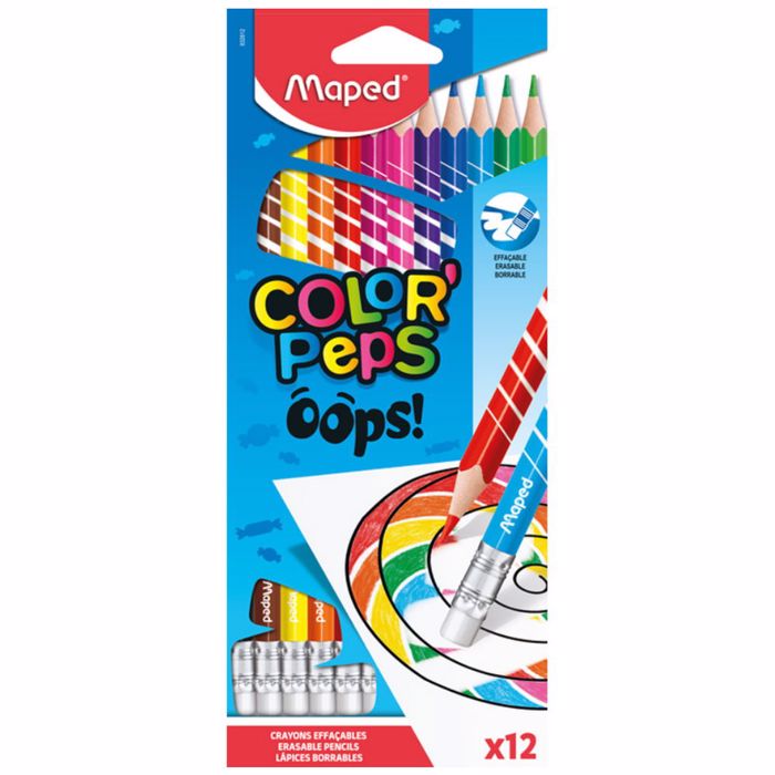 Xulompoges Maped Color'Peps Oops (12 Temaxia)