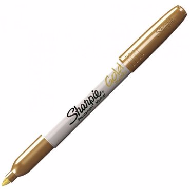 Μαρκαδόρος Sharpie permanent gold metallic