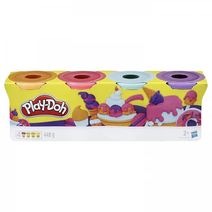 Hasbro Play-Doh Sweet Pack 4 plastozumaraki Plastelinis