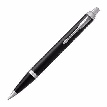 Parker Στυλό Ballpoint με Μπλε Mελάνι IM Core Laque Black CT