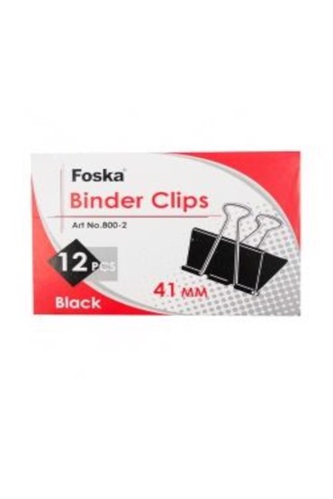 Πιάστρα Binder Foska 800-2 (41 Mm) 12τεμ.