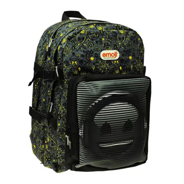 Σχολική Τσάντα Πλάτης οβάλ Gim Emoji