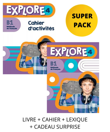SUPER PACK EXPLORE 4 (LE + CA + CADEAU SURPRISE)