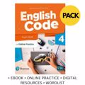 ENGLISH CODE 4 SB PACK (+ EBOOK + ONLINE PRACTICE + DIGITAL RESOURCES + WORDLIST)