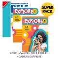 EXPLORE 1 & DELF PRIM A1 SUPER PACK - E' DIM PR2