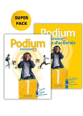 PODIUM 1 SUPER PACK (LIVRE + CAHIER + LEXIQUE + CADEAU SURPRISE)