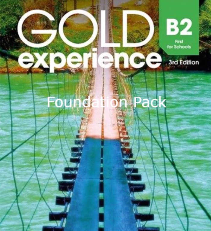 GOLD EXPERIENCE B2 FOUNDATION PACK (SB + EBOOK + ONLINE PRACTICE + WB) 3RD ED